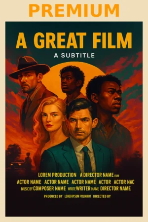 Beispielbild PREMIUM Artikel Filmposter