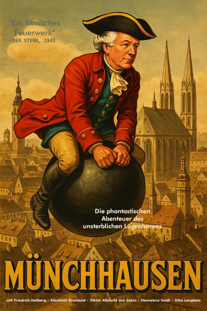 Filmplakat Münchhausen über Görlitz