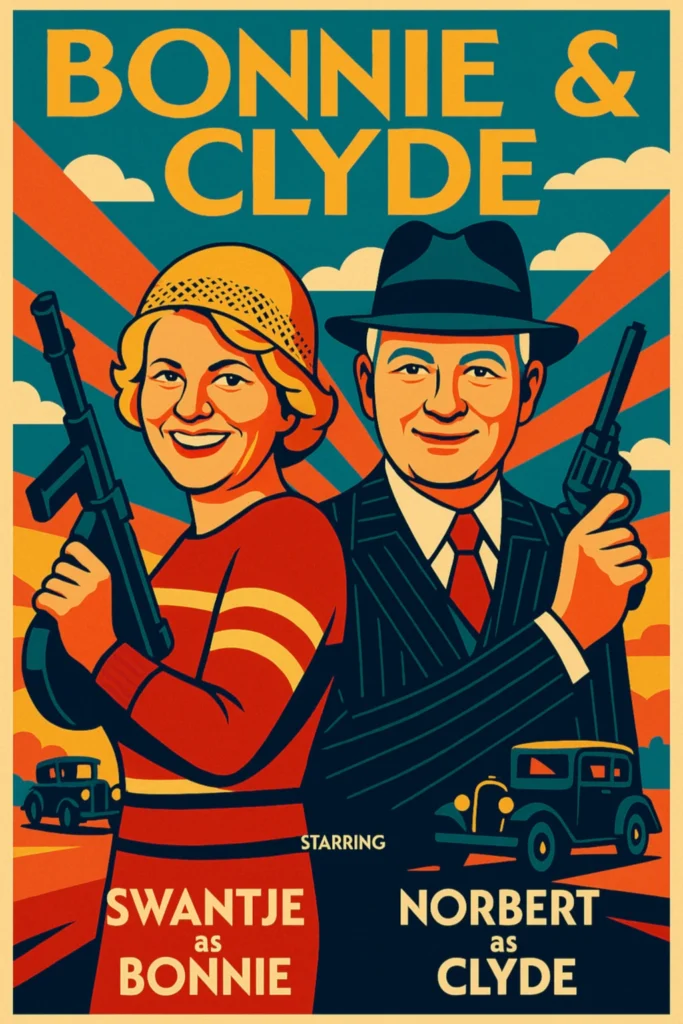 Personalisiertes Filmposter als Geburtstagsgeschenk