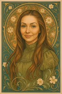 Beispiel Kunst aus Fotovorlagen: Art Nouveau